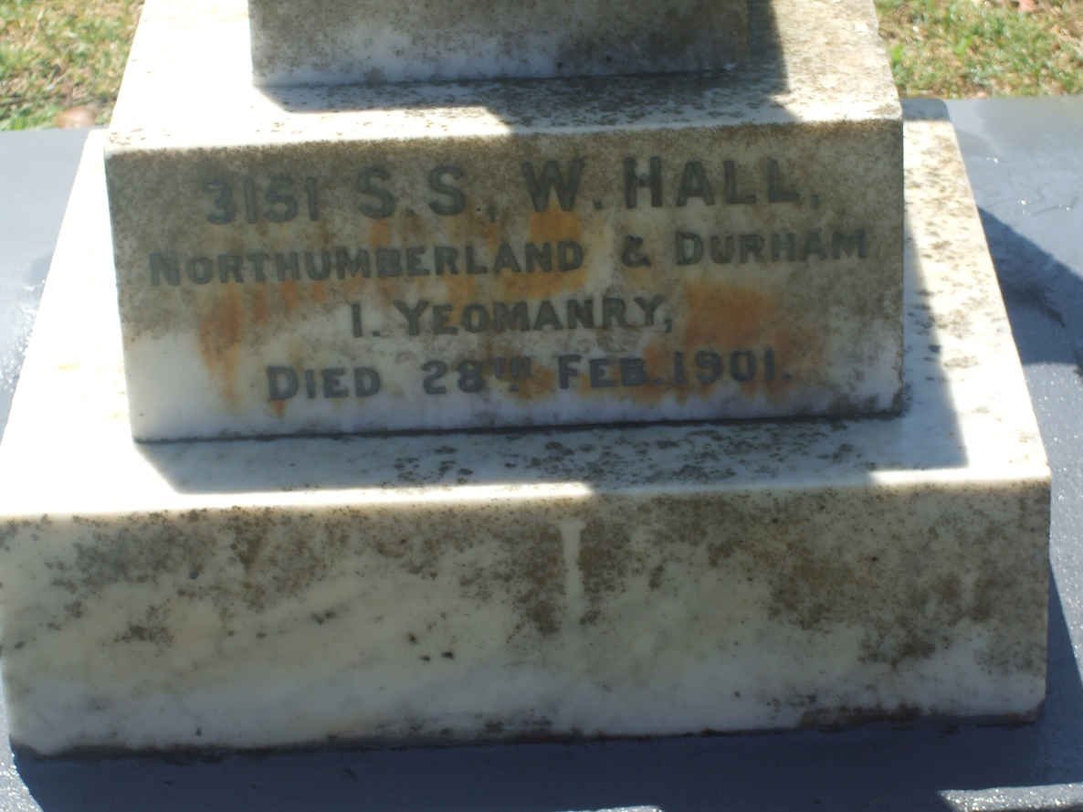 HALL S.S.W. -1901