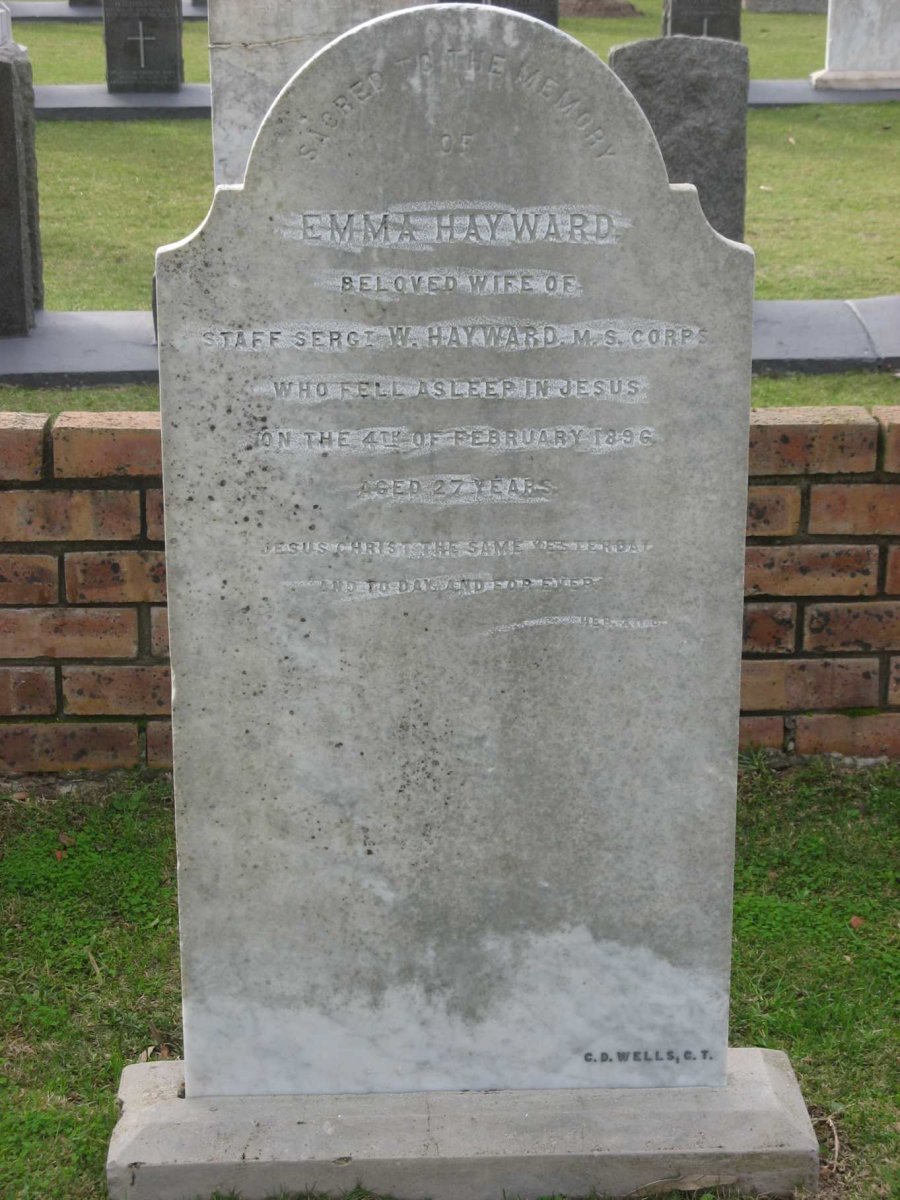 HAYWARD Emma -1896