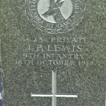 LEWIS J.P. -1918