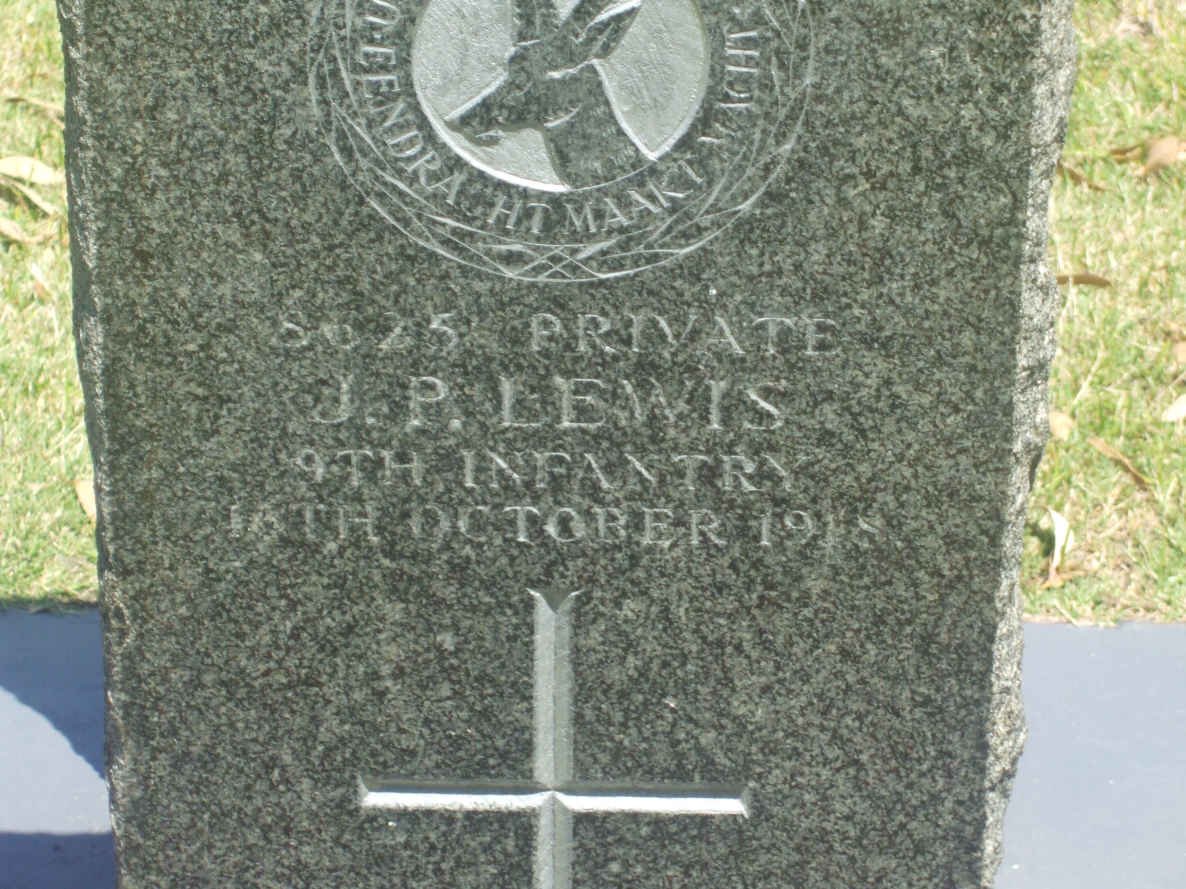LEWIS J.P. -1918