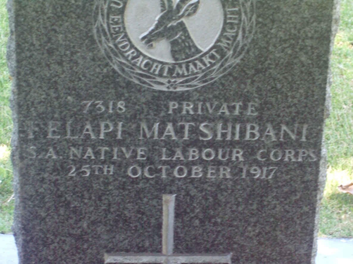 MATSHIBANI Felapi −1917