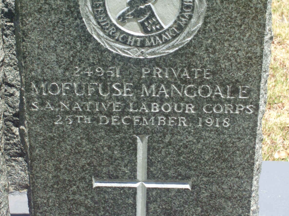 MANGOALE Mofufuse −1918