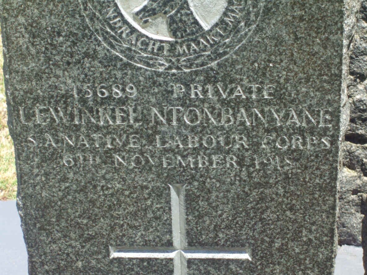 NTONBANYANE Lewinkel −1918