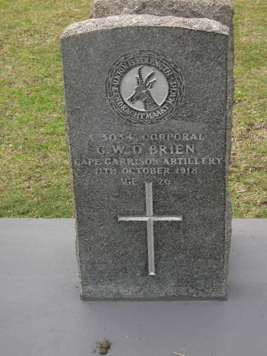 O'BRIEN G.W. -1918