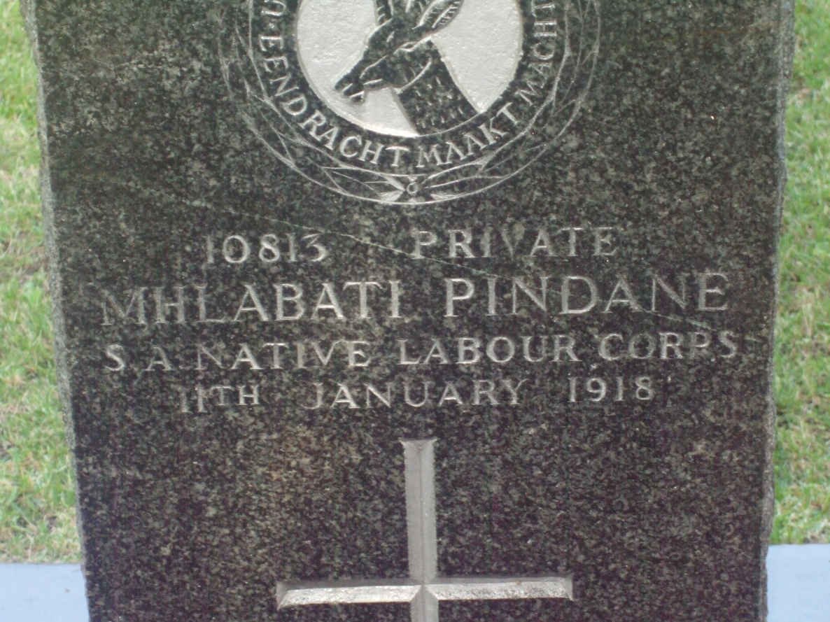 PINDANE Mhlabati −1918