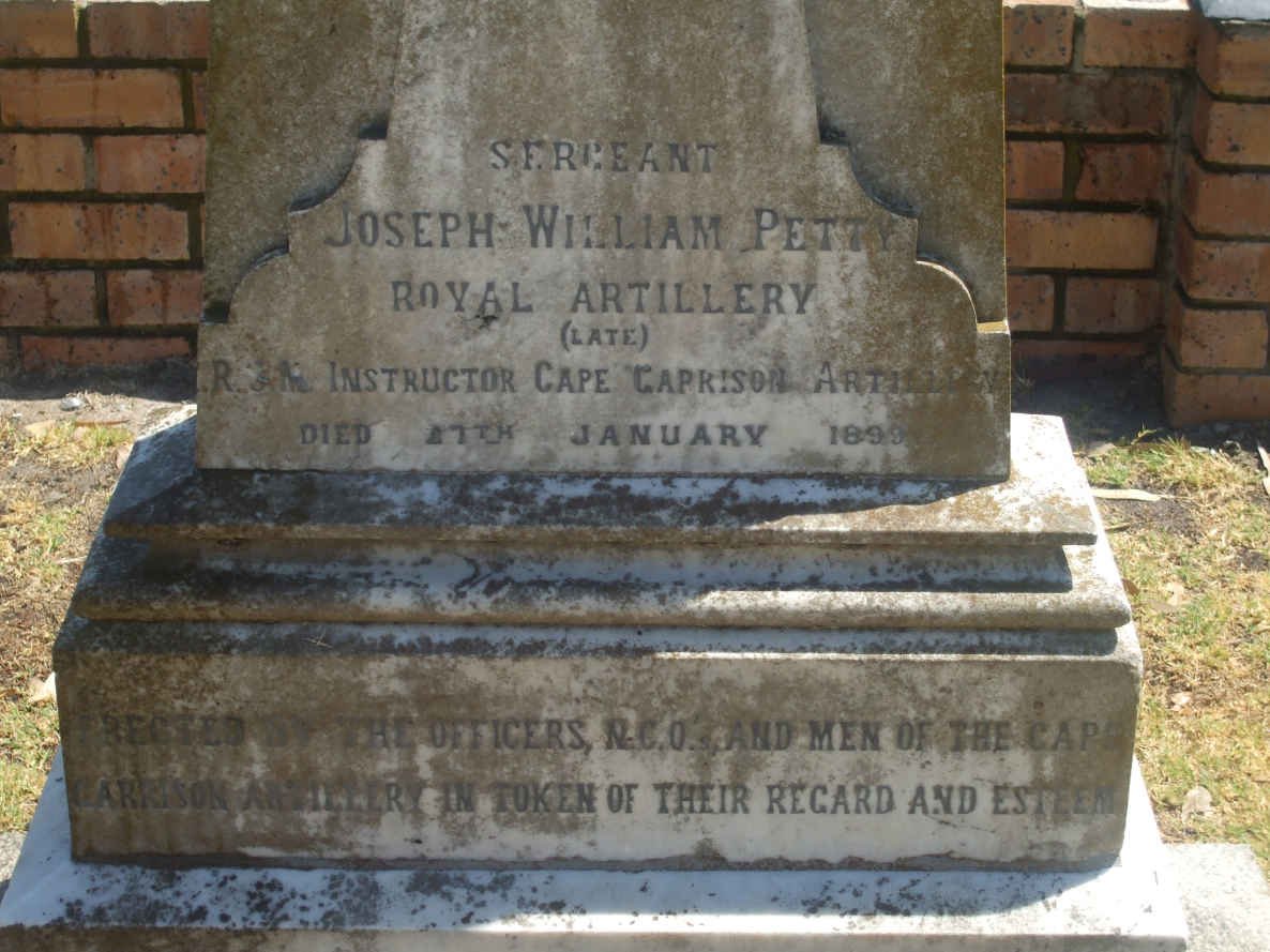 PETTY Joseph William -1899