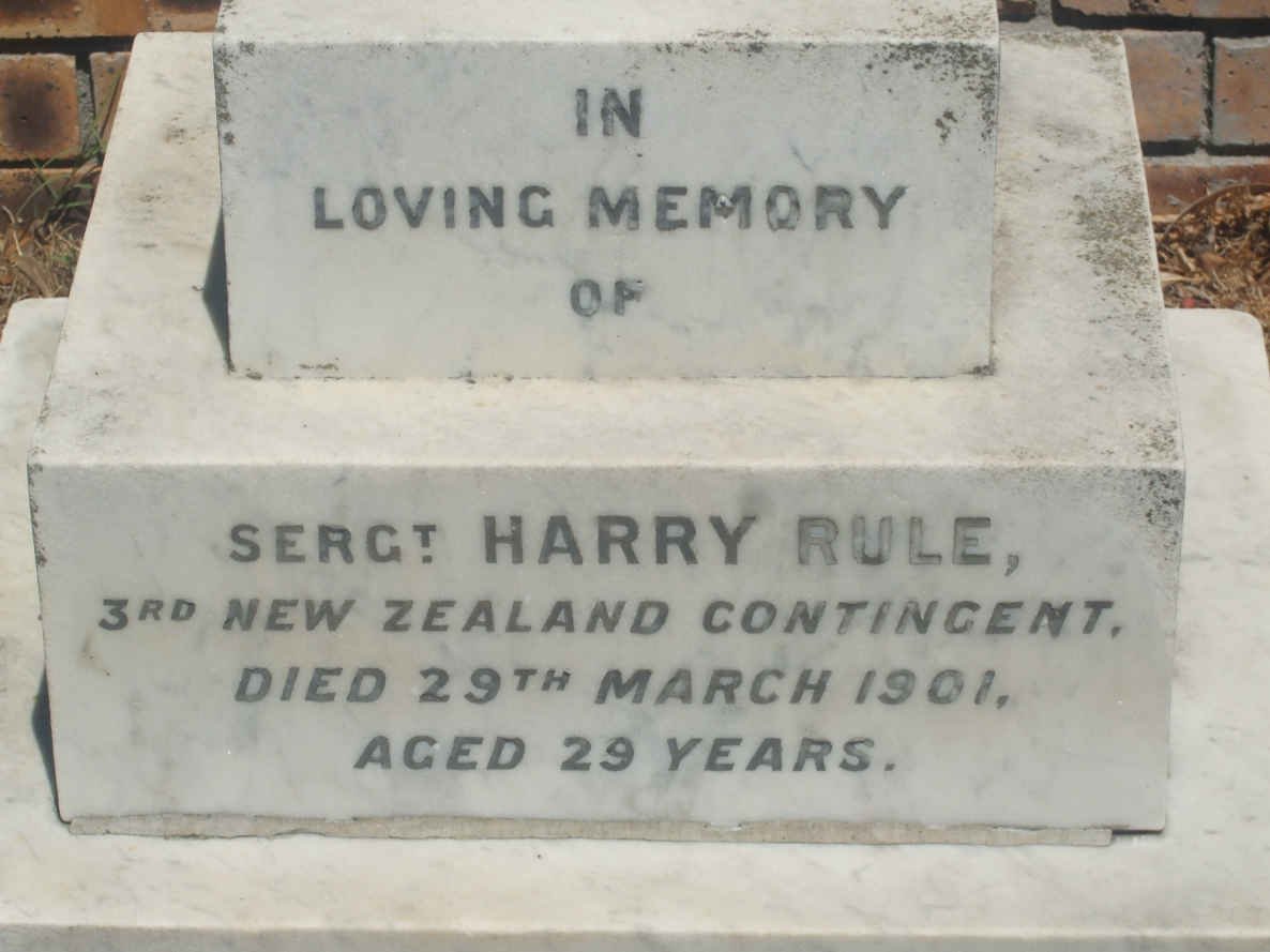 RULE Harry -1901