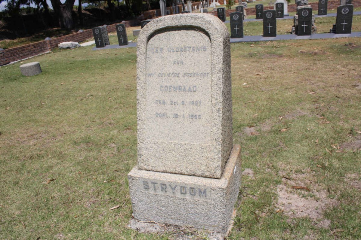 STRYDOM Coenraad 1927-1955