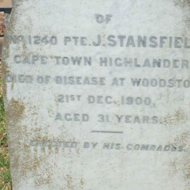 STANSFIELD J. -1900