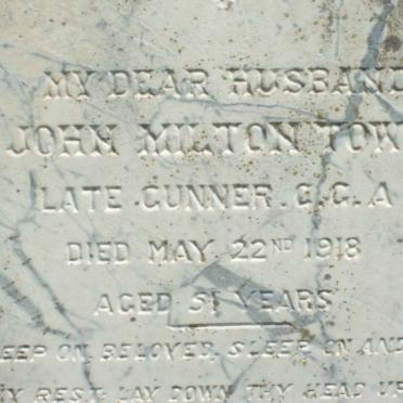 TOWN John Milton - 1918