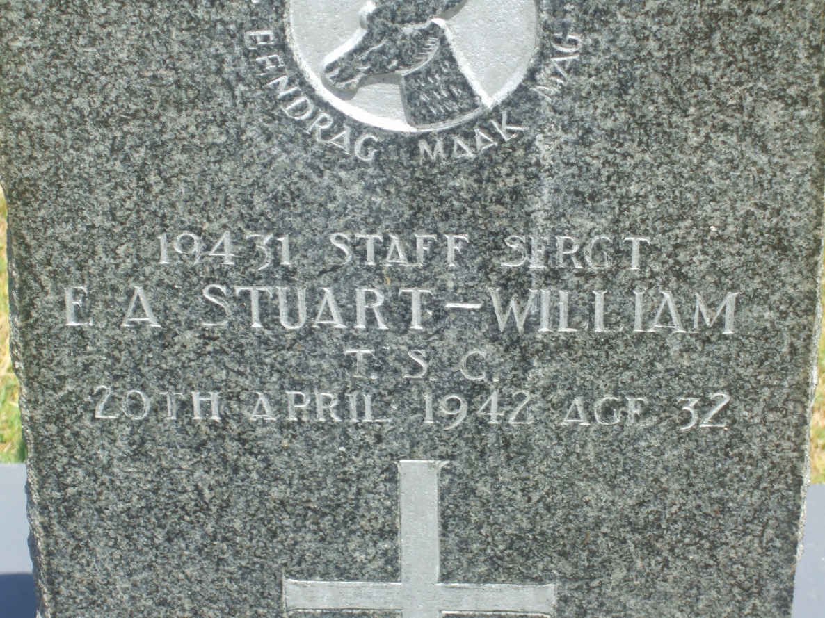 WILLIAM E.A., Stuart −1942