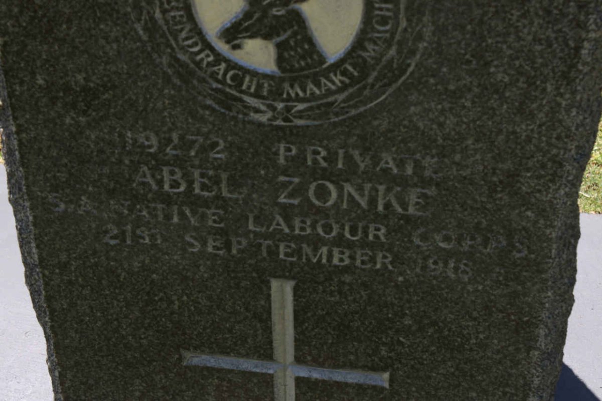 ZONKE Abel -1918