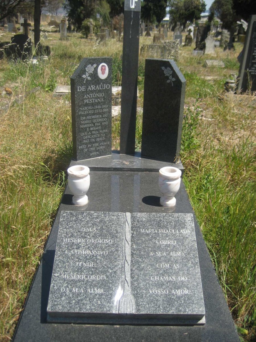ARAUJO Antonio Pestana, de 1931-2005