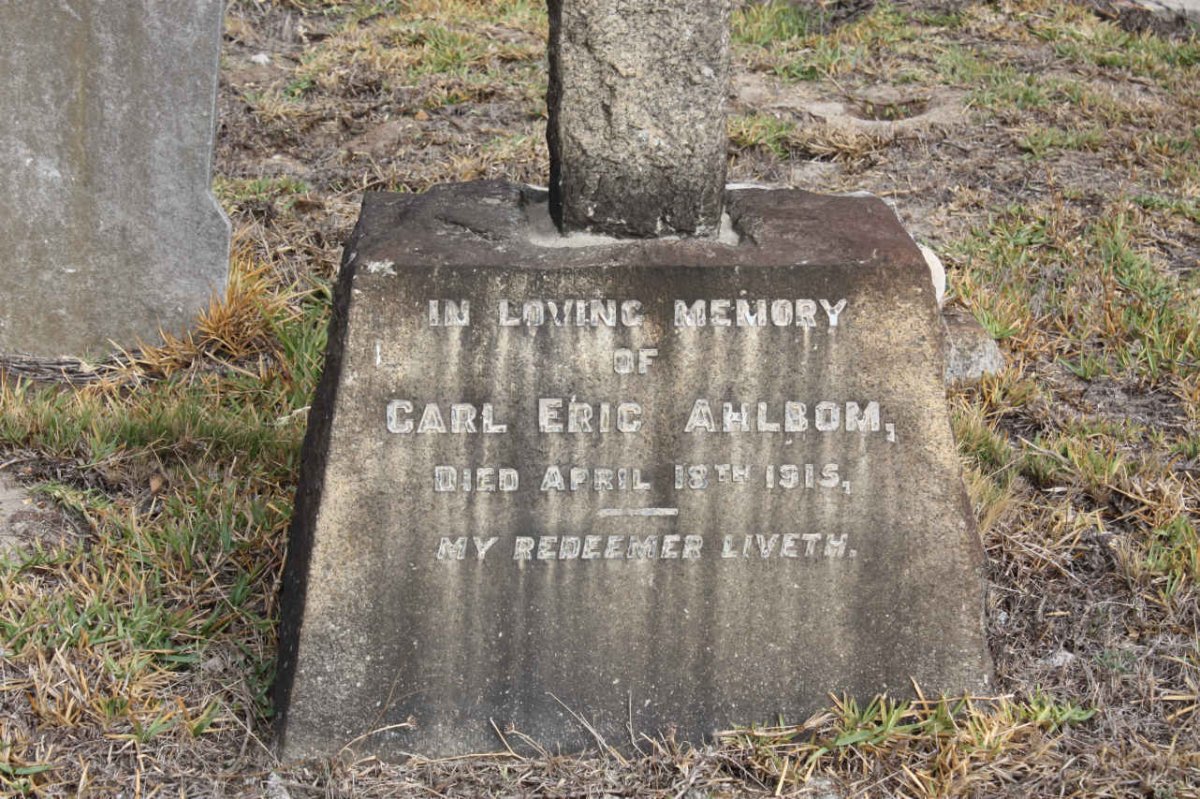 AHLBOM Carl Eric -1915