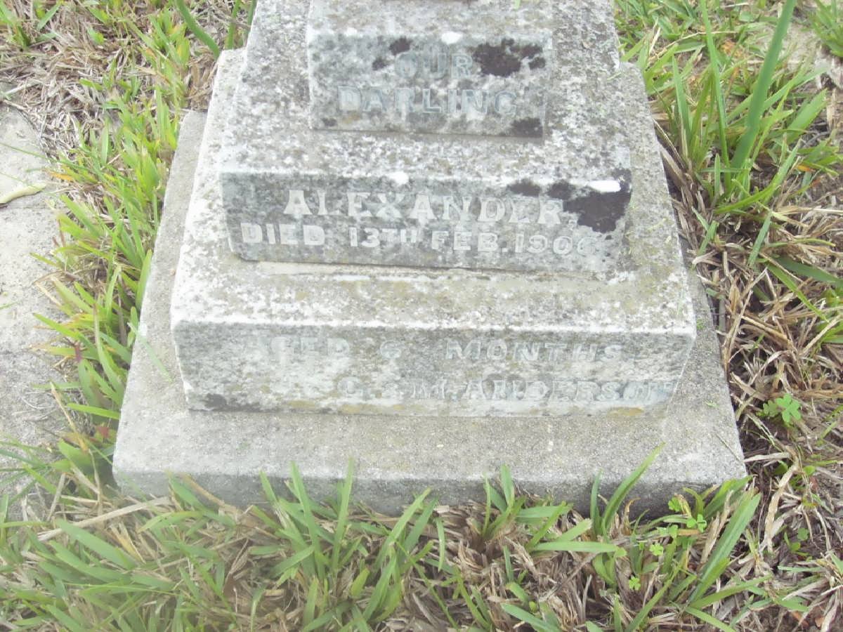 ANDERSON Alexander -1906