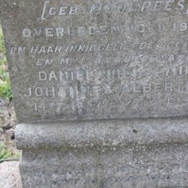 ALBERTIJN Daniel Wilhelmus Johannes 1857-1947