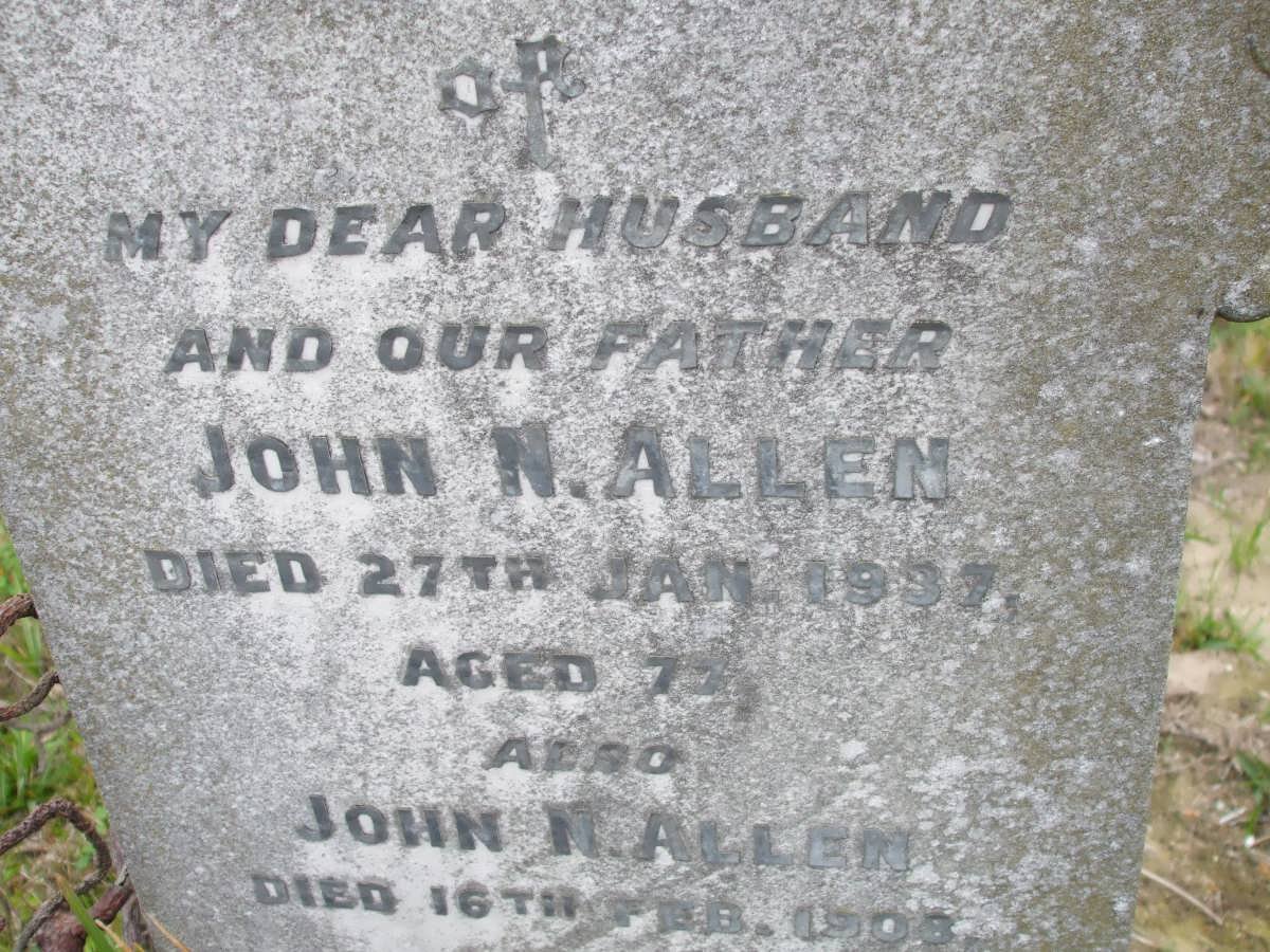 ALLEN John N. -1937 :: ALLEN John N. -1908