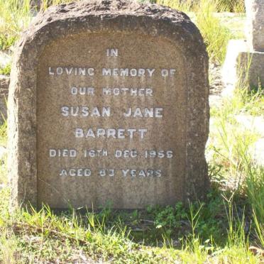 BARRETT Susan Jane -1956