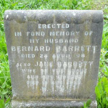 BARRETT Bernard -1948 &amp; Jane -1955