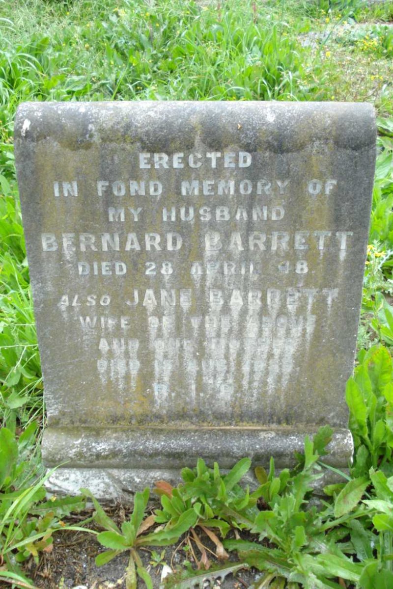 BARRETT Bernard -1948 &amp; Jane -1955