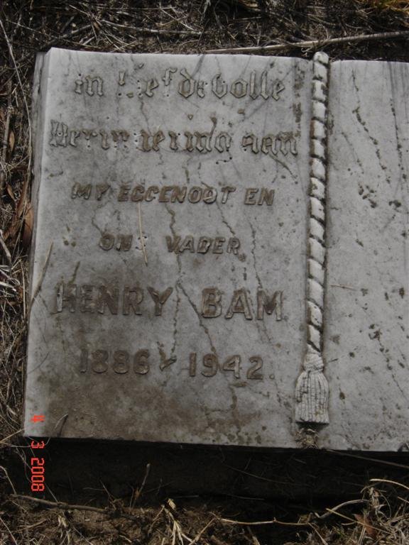 BAM Henry 1886-1942