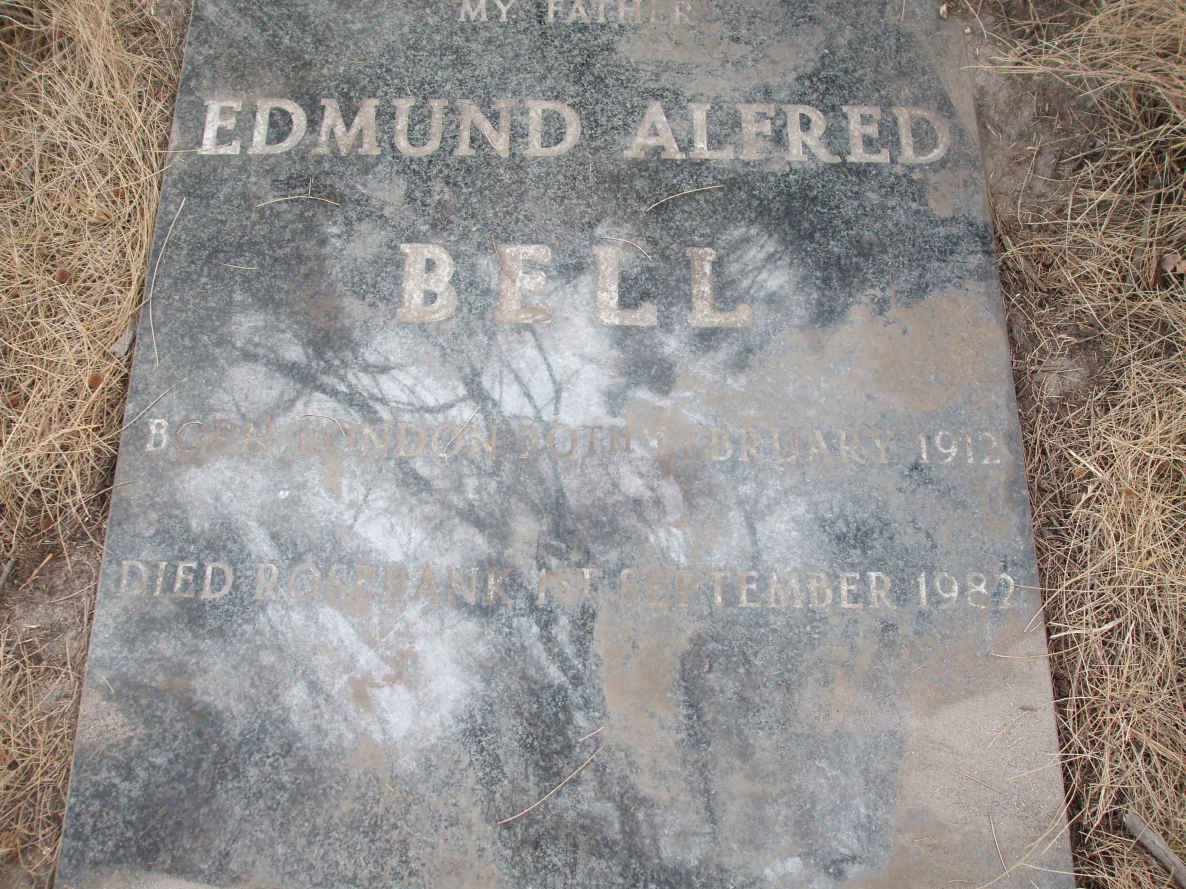 BELL Edmund Alfred 1912-1982