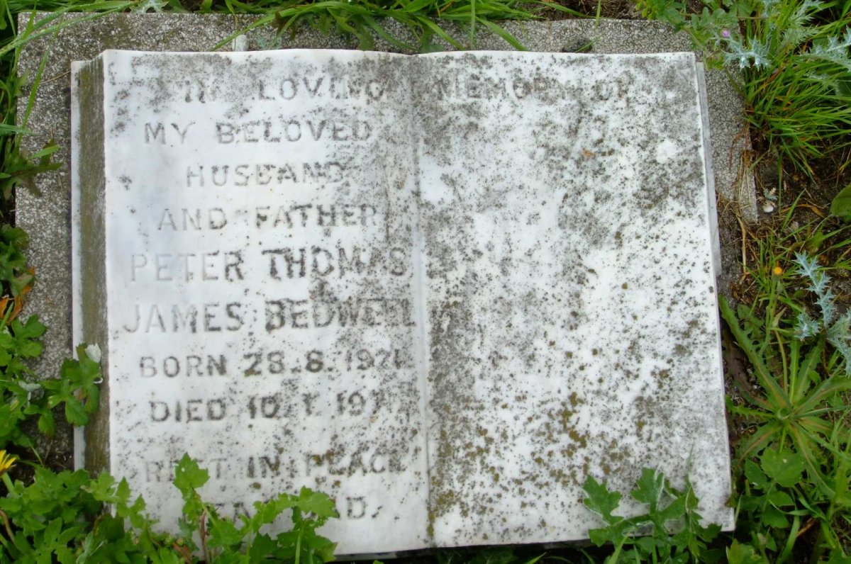 BEDWELL Peter Thomas James 1921-1971