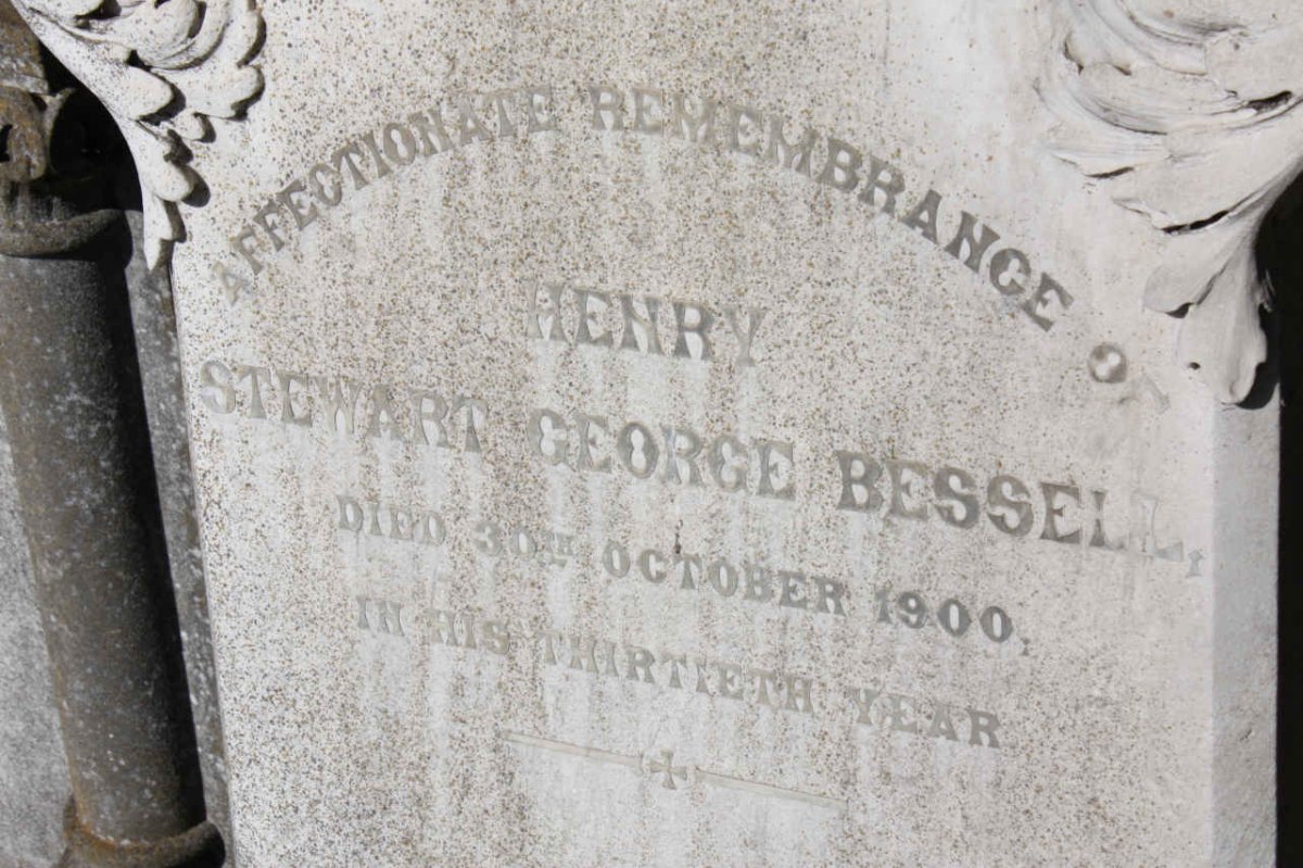 BESSELL Henry Stewart George -1900
