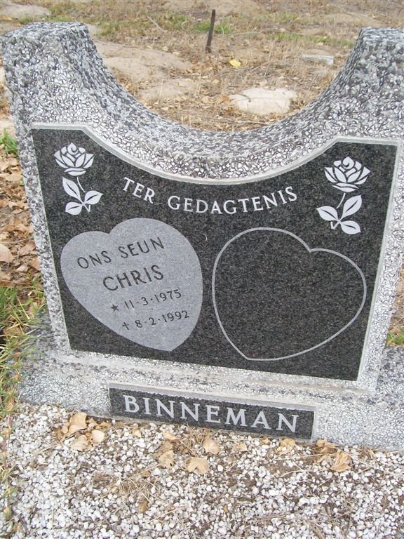 BINNEMAN Chris 1975-1992