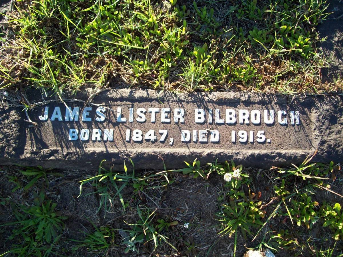 BILBROUGH James Lister 1847-1915