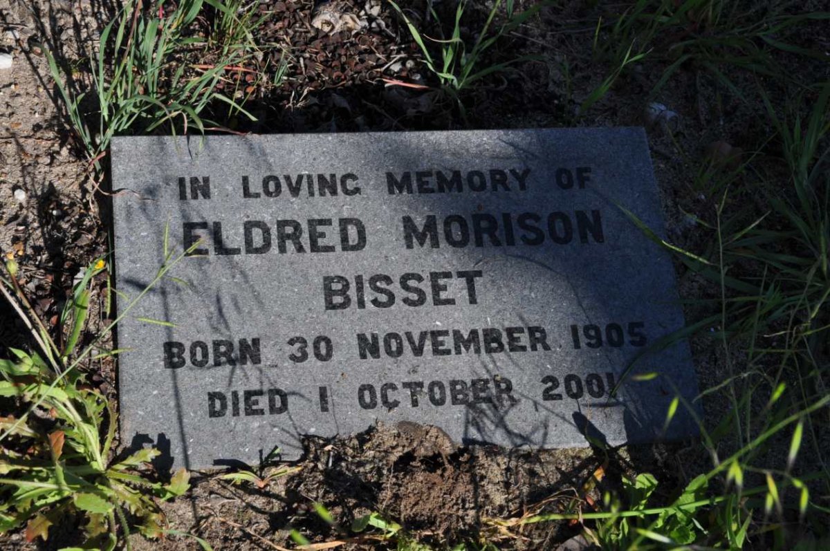 BISSET Eldred Morison 1905-2001