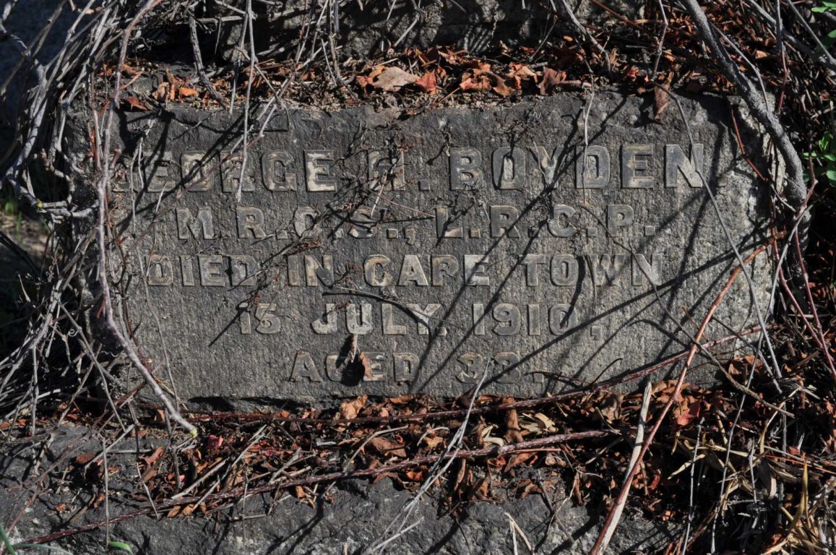BOYDEN George H. -1910