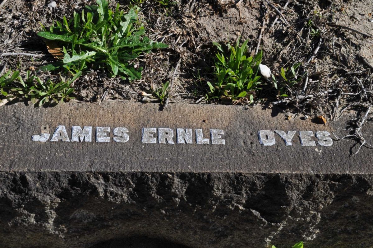 BOYES James Ernle