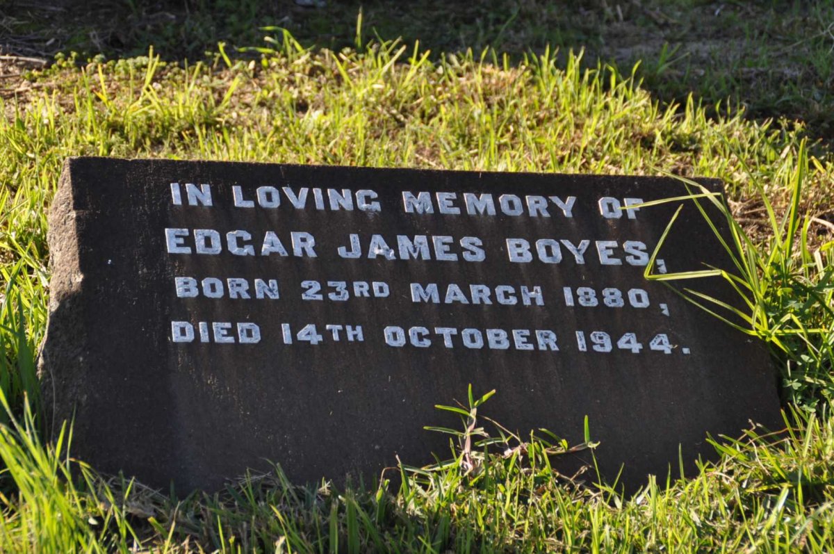 BOYES Edgar James 1880-1944