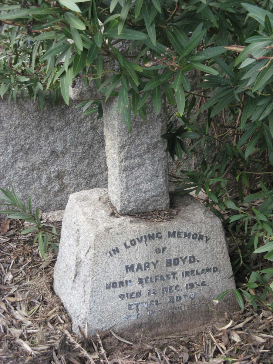 BOYD Mary -1934