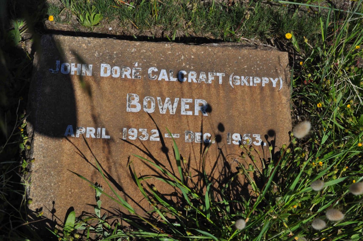 BOWER John Dore Calcraft 1932-1953