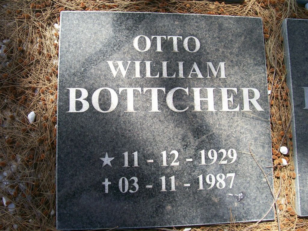 BOTTCHER Otto William 1929-1987