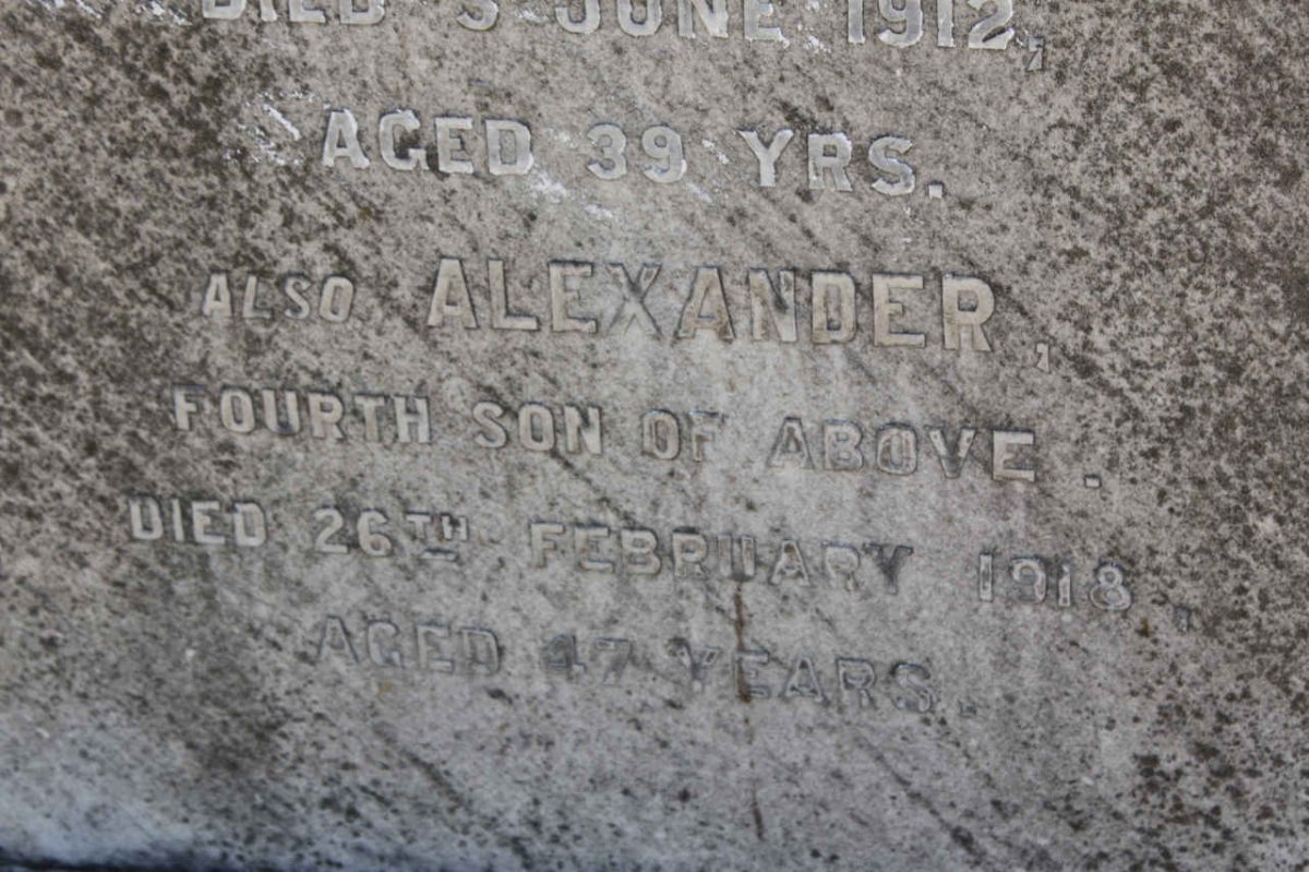 BOYD Alexander -1918
