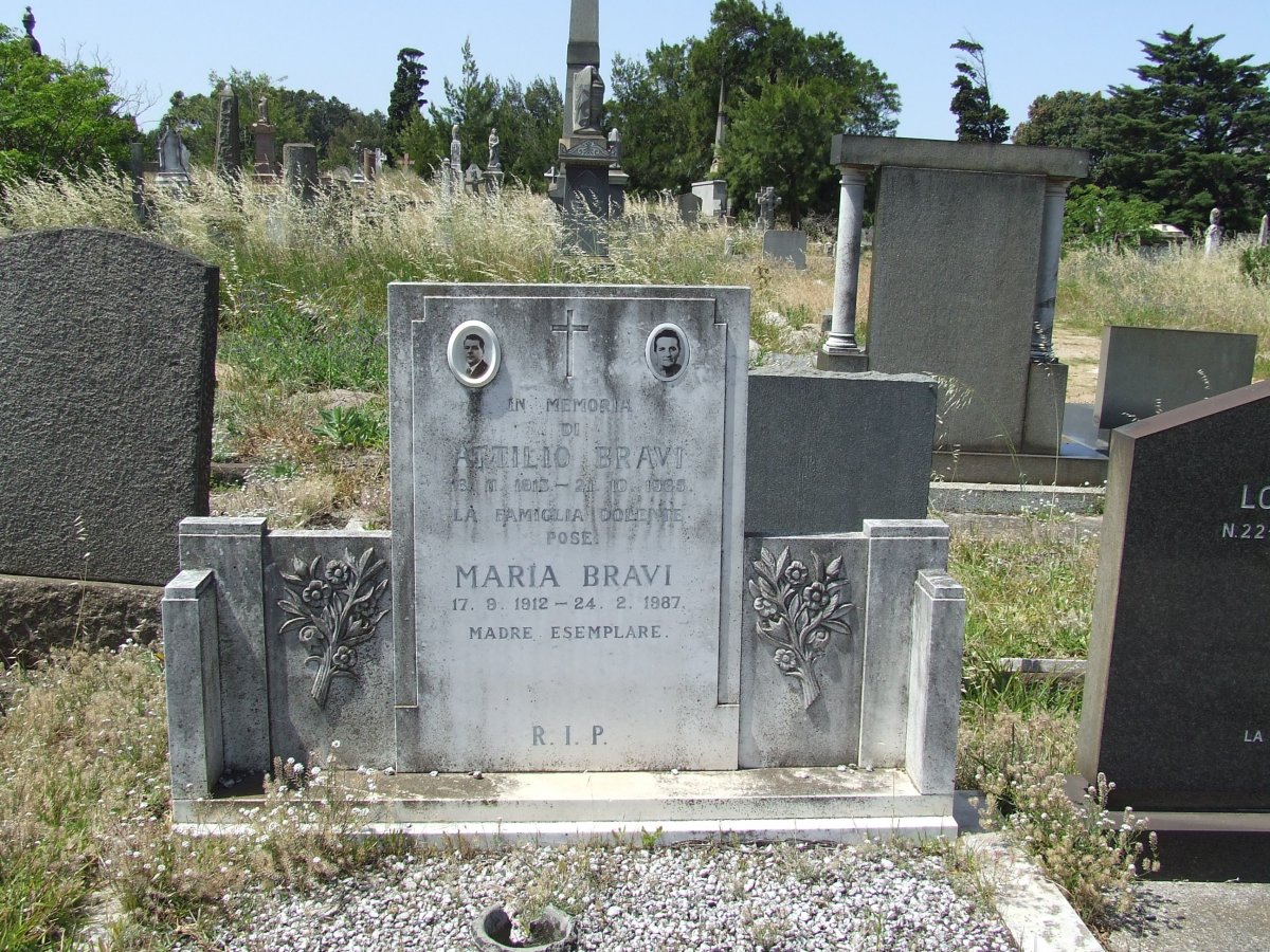 BRAVI Attilio 1913-1965 &amp; Maria 1912-1987