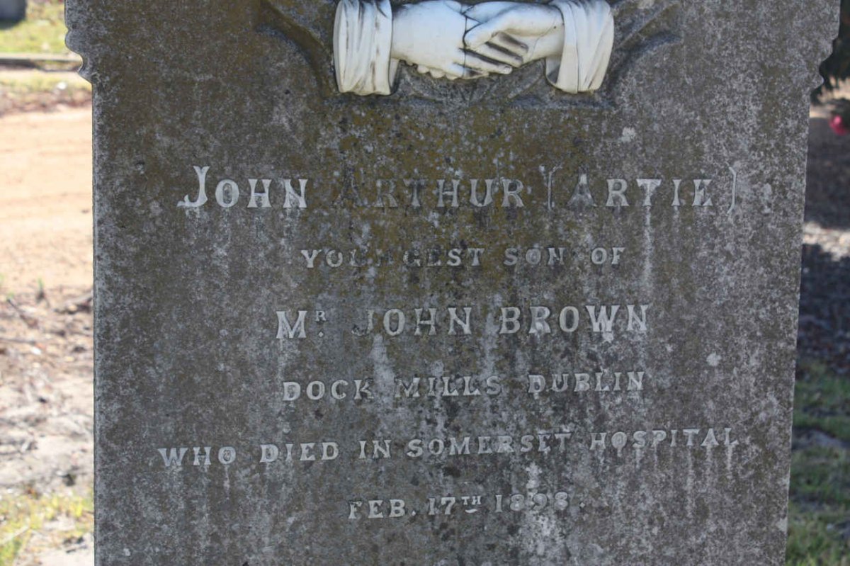 BROWN John Arthur -1898