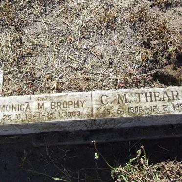 BROPHY Monica M. 1941-1983 :: THEART C.M. 1906-1981