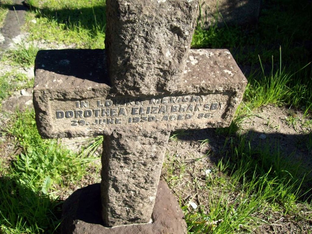 BRANSBY Dorothea Eliza -1930