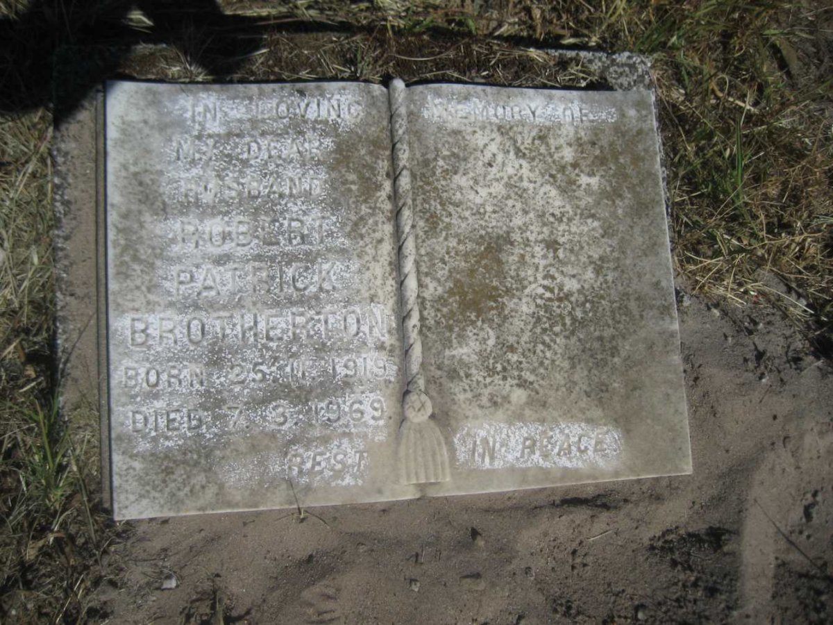 BROTHERTON Robert Patrick 1919-1969