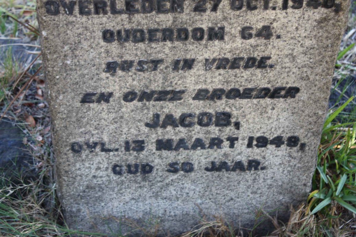 BREMER Jacob -1948