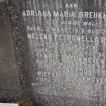 BREUKHOVEN Arie -1934