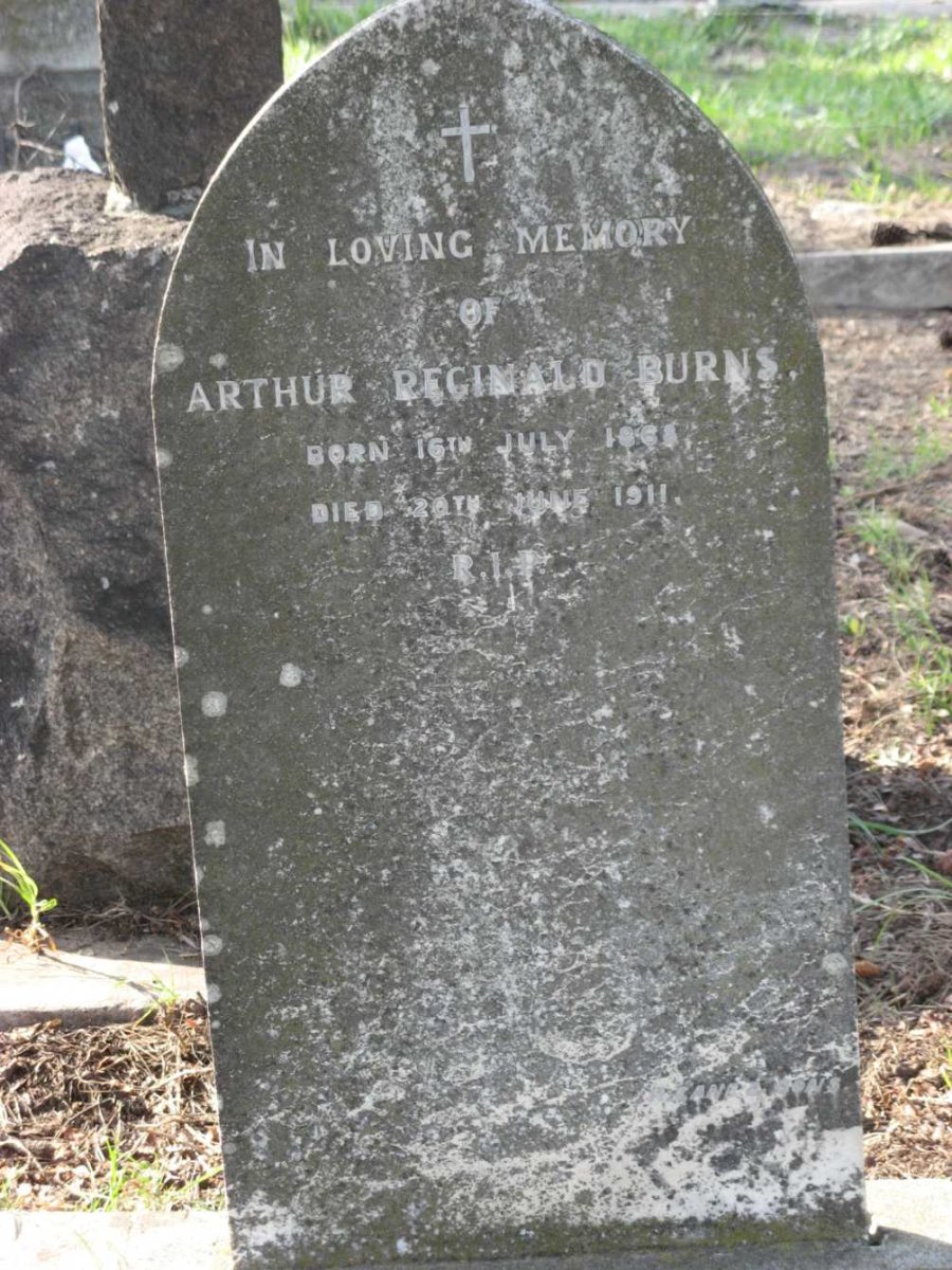 BURNS Arthur Reginald 1868-1911