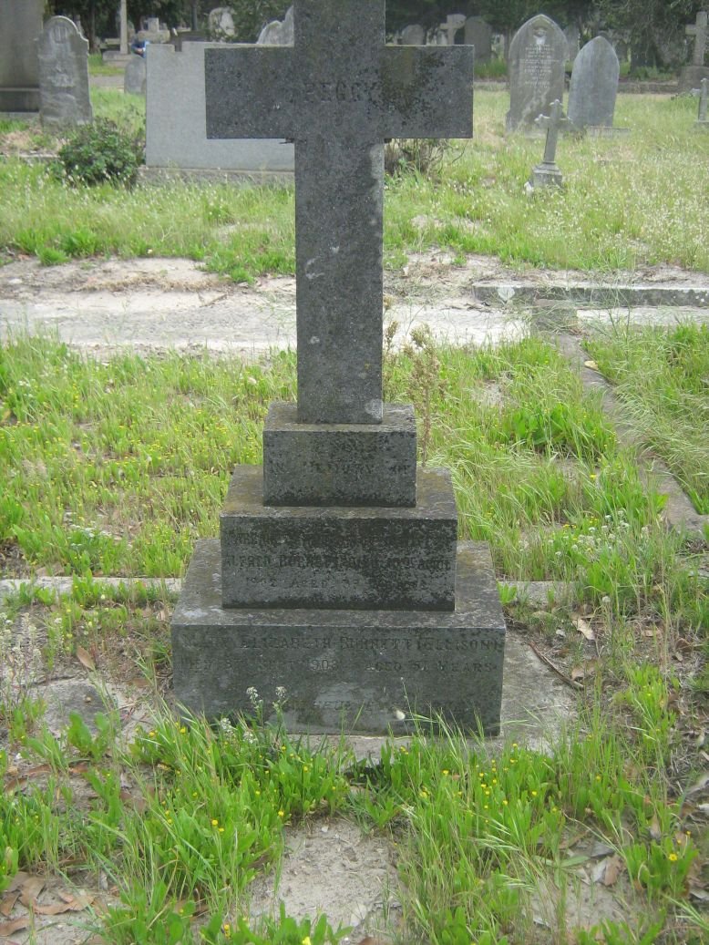 BURNETT Alfred -1902 &amp; Mary Elizabeth ELLISON -190?