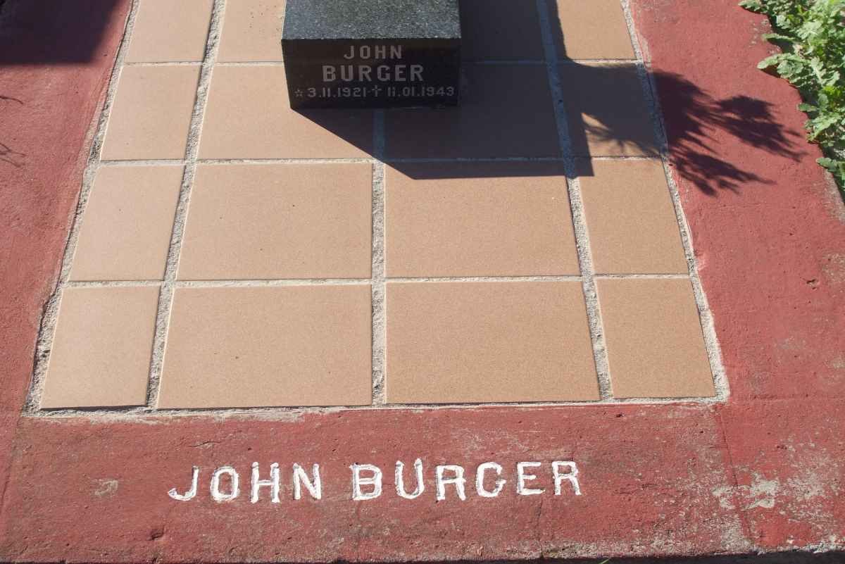 BURGER John 1921-1943