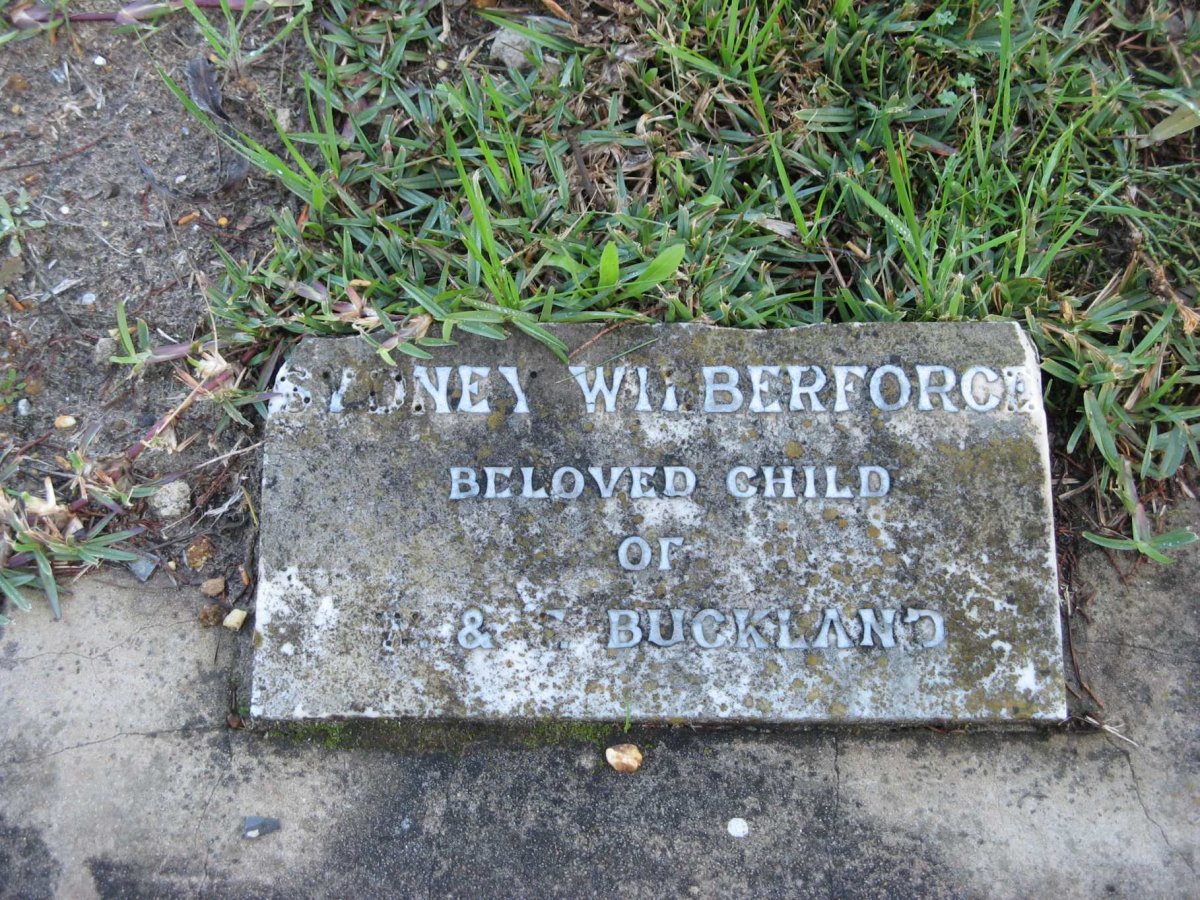 BUCKLAND Sydney Wilberforce