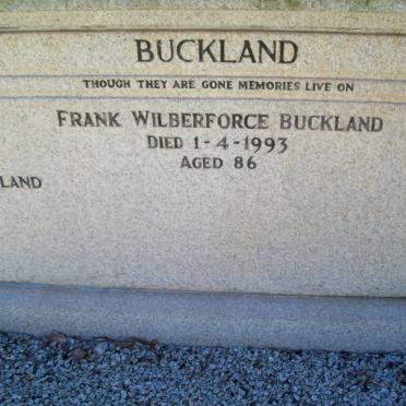 BUCKLAND :: ENDICOTT :: WILBERFORCE